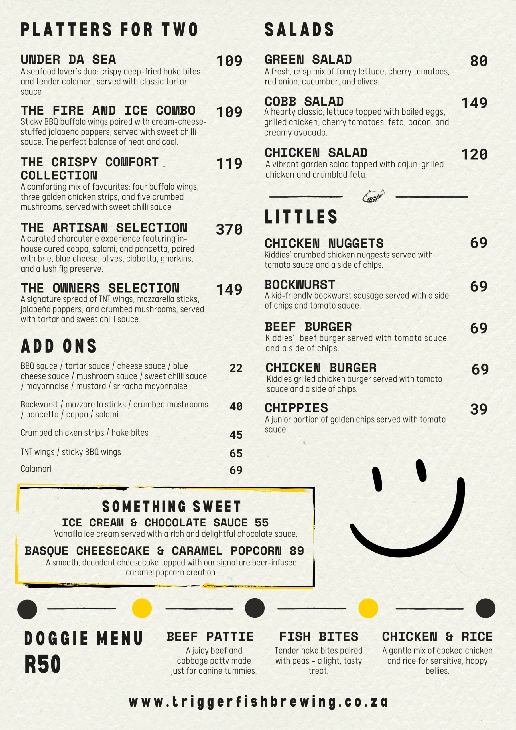 Triggerfish Menu 2026 - Page 4